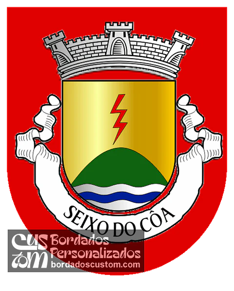 Emblema Bordado Antiga Freguesia de Seixo do Côa (Sabugal, Guarda)