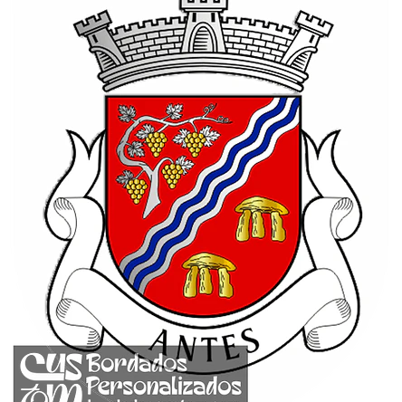 Emblema Bordado Antiga Freguesia de Antes (Mealhada, Aveiro) 1
