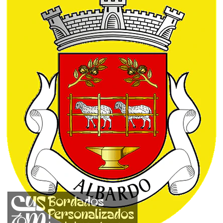 Emblema Bordado Antiga Freguesia de Albardo (Guarda, Guarda) 1