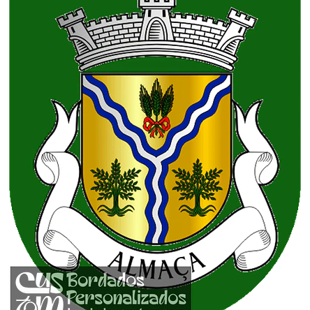 Emblema Bordado Antiga Freguesia de Almaça (Mortágua, Viseu) 1