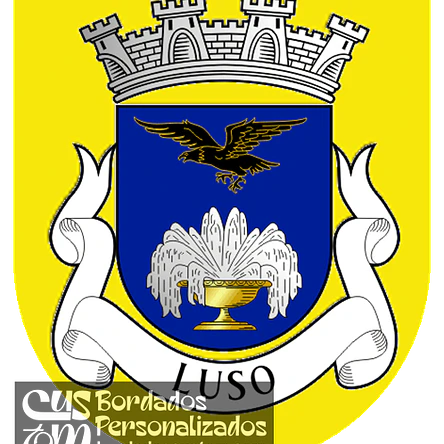 Emblema Bordado Freguesia de Luso (Mealhada, Aveiro) 1