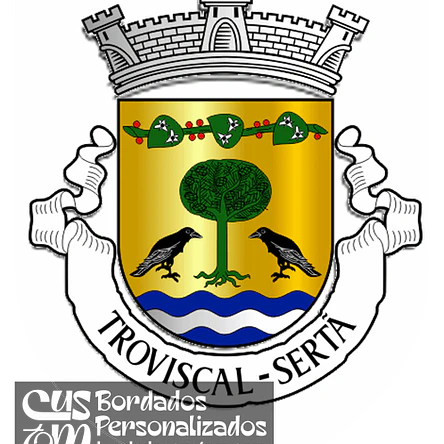 Emblema Bordado Freguesia de Troviscal (Sertã, Castelo Branco) 1