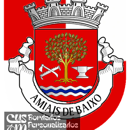 Emblema Bordado Freguesia de Amiais de Baixo (Santarém, Santarém) 1
