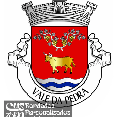 Emblema Bordado Freguesia de Vale da Pedra (Cartaxo, Santarém) 1