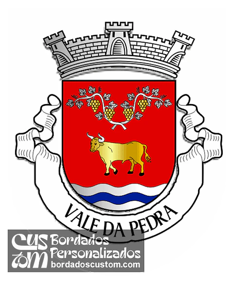Emblema Bordado Freguesia de Vale da Pedra (Cartaxo, Santarém)