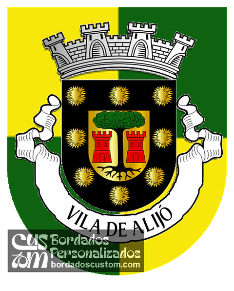 Emblema Bordado Município de Alijó (Vila Real)