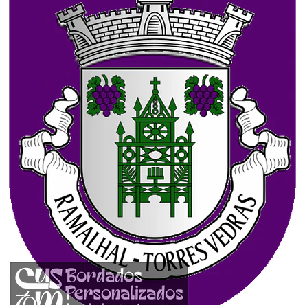 Emblema Bordado Freguesia de Ramalhal (Torres Vedras, Lisboa) 1