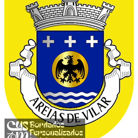 Emblema Bordado Antiga Freguesia de Areias de Vilar (Barcelos, Braga) 1