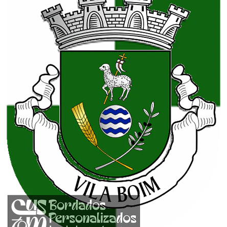 Emblema Bordado Antiga Freguesia de Vila Boim (Elvas, Portalegre) 1
