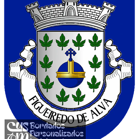 Emblema Bordado Freguesia de Figueiredo de Alva (São Pedro do Sul, Viseu) 1