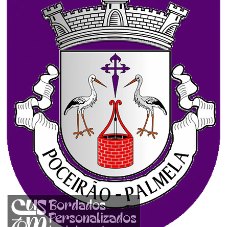 Emblema Bordado Antiga Freguesia de Poceirão (Palmela, Setúbal) 1