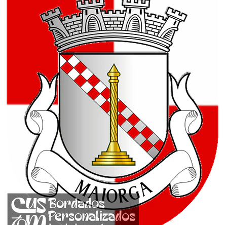 Emblema Bordado Freguesia de Maiorga (Alcobaça, Leiria) 1