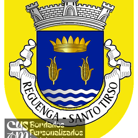 Emblema Bordado Freguesia de Reguenga (Santo Tirso, Porto) 1
