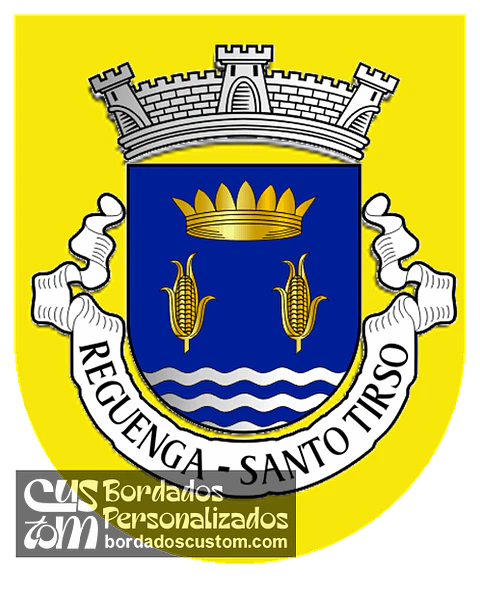 Emblema Bordado Freguesia de Reguenga (Santo Tirso, Porto)