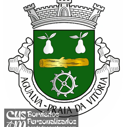 Emblema Bordado Freguesia de Agualva (Praia da Vitória, Açores) 1