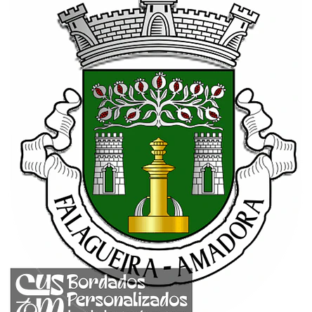 Emblema Bordado Antiga Freguesia de Falagueira (Amadora, Lisboa) 1