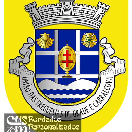 Emblema Bordado Freguesia de Grade e Carralcova (Arcos de Valdevez, Viana do Castelo) 1