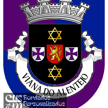 Emblema Bordado Município de Viana do Alentejo (Évora) 1