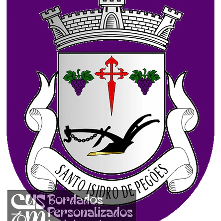 Emblema Bordado Antiga Freguesia de Santo Isidro de Pegões (Montijo, Setúbal) 1