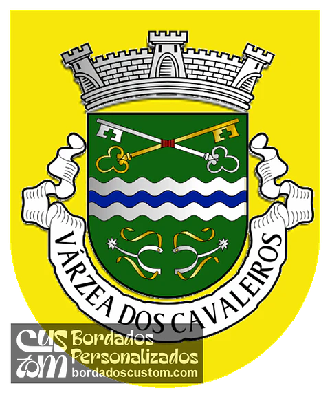 Emblema Bordado Freguesia de Várzea dos Cavaleiros (Sertã, Castelo Branco)