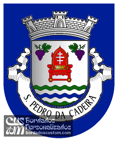 Emblema Bordado Freguesia de São Pedro da Cadeira (Torres Vedras, Lisboa)