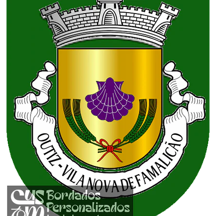 Emblema Bordado Antiga Freguesia de Outiz (Vila Nova de Famalicão, Braga) 1
