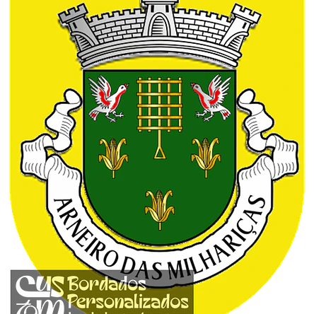 Emblema Bordado Freguesia de Arneiro das Milhariças (Santarém, Santarém) 1