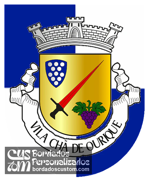 Emblema Bordado Freguesia de Vila Chã de Ourique (Cartaxo, Santarém)