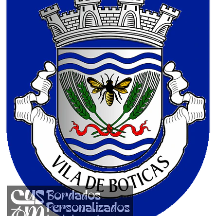 Emblema Bordado Município de Boticas (Vila Real) 1