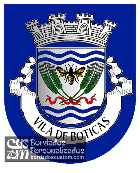 Emblema Bordado Município de Boticas (Vila Real)