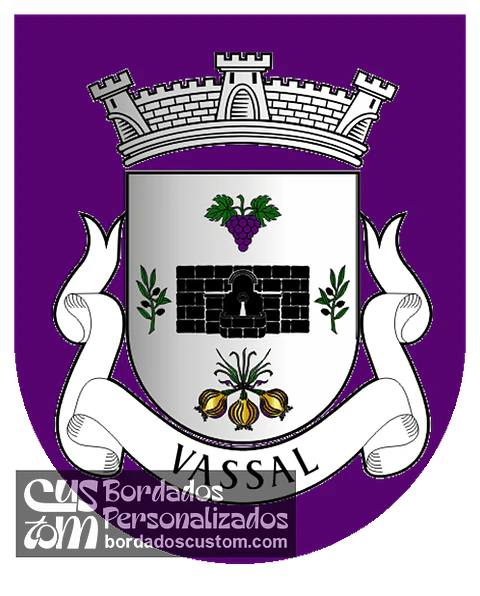 Emblema Bordado Freguesia de Vassal (Valpaços, Vila Real)