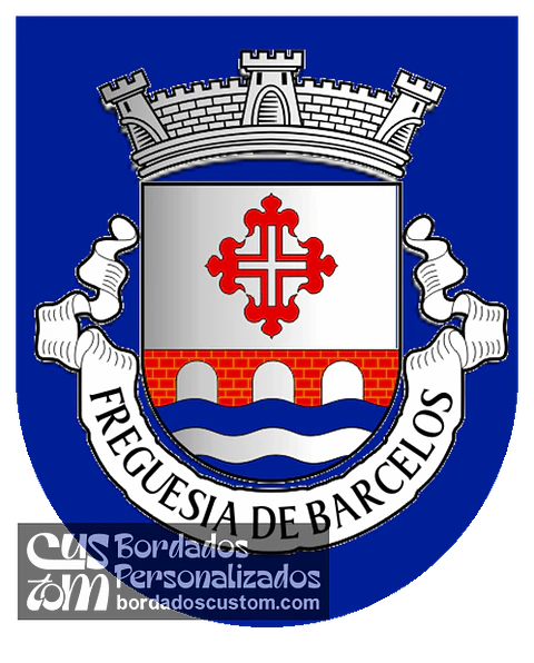 Emblema Bordado Antiga Freguesia de Barcelos (Barcelos, Braga)