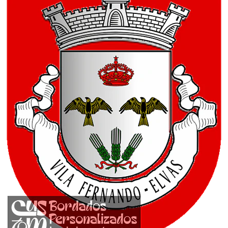 Emblema Bordado Antiga Freguesia de Vila Fernando (Elvas, Portalegre) 1