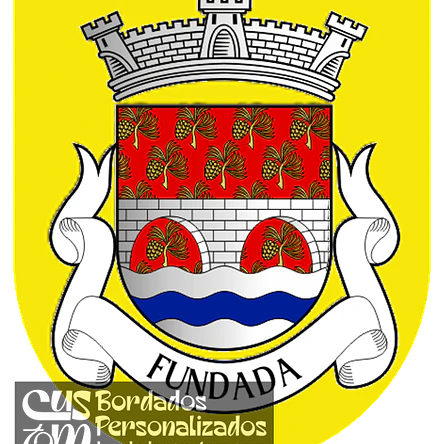 Emblema Bordado Freguesia de Fundada (Vila de Rei, Castelo Branco) 1