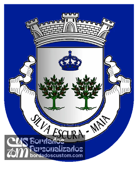 Emblema Bordado Antiga Freguesia de Silva Escura (Maia, Porto)