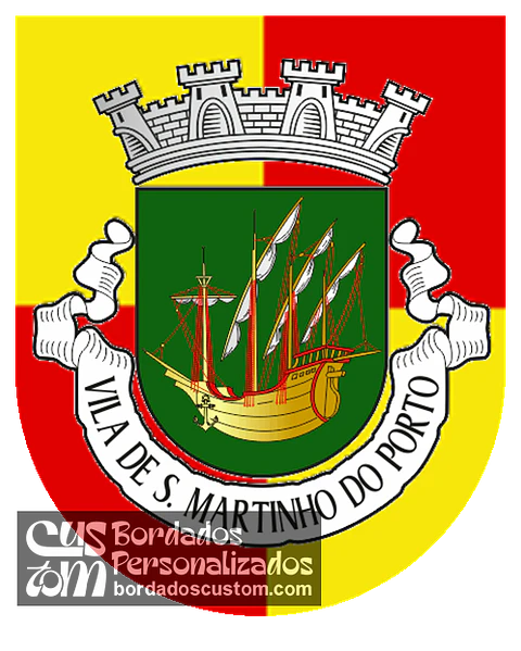 Emblema Bordado Freguesia de São Martinho do Porto (Alcobaça, Leiria)