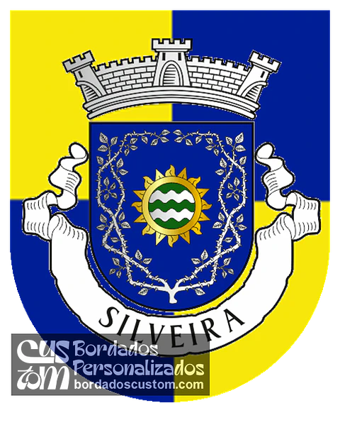 Emblema Bordado Freguesia de Silveira (Torres Vedras, Lisboa)