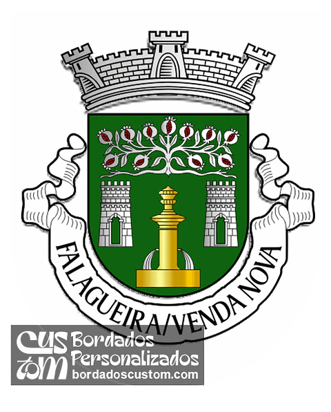 Emblema Bordado Antiga Freguesia de Falagueira/Venda Nova (Amadora, Lisboa)