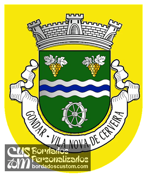 Emblema Bordado Antiga Freguesia de Gondar (Vila Nova de Cerveira, Viana do Castelo)