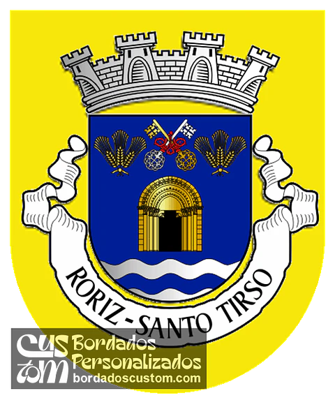 Emblema Bordado Freguesia de Roriz (Santo Tirso, Porto)