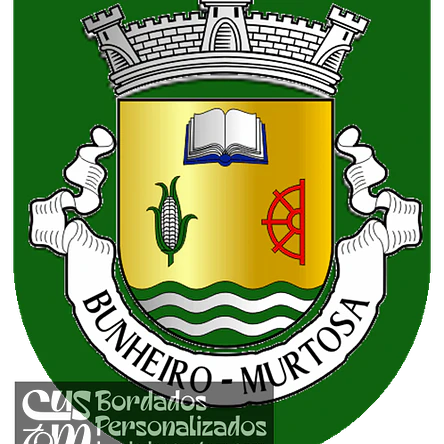 Emblema Bordado Freguesia de Bunheiro (Murtosa, Aveiro) 1
