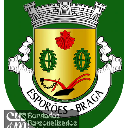 Emblema Bordado Freguesia de Esporões (Braga, Braga) 1