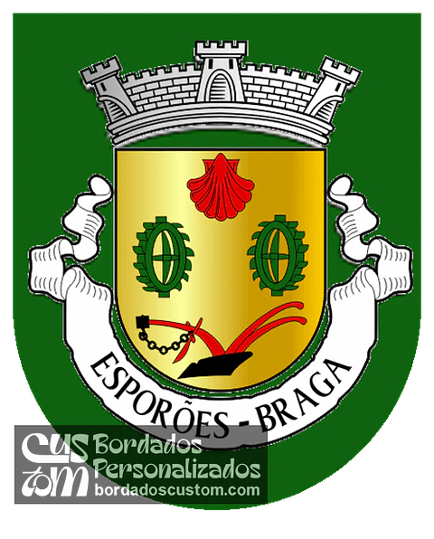 Emblema Bordado Freguesia de Esporões (Braga, Braga)