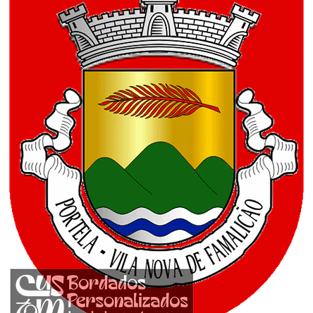 Emblema Bordado Antiga Freguesia de Portela (Vila Nova de Famalicão, Braga) 1