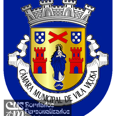 Emblema Bordado Município de Vila Viçosa (Évora) 1