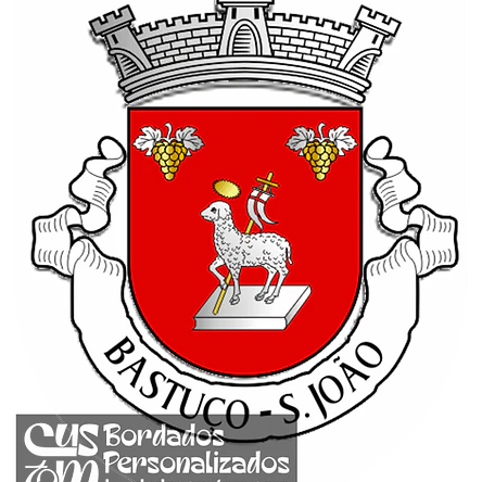 Emblema Bordado Antiga Freguesia de Bastuço (São João) (Barcelos, Braga) 1