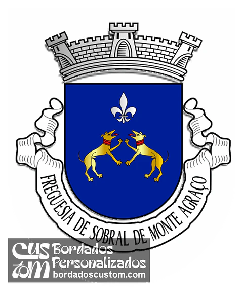 Emblema Bordado Freguesia de Sobral de Monte Agraço (Sobral de Monte Agraço, Lisboa)