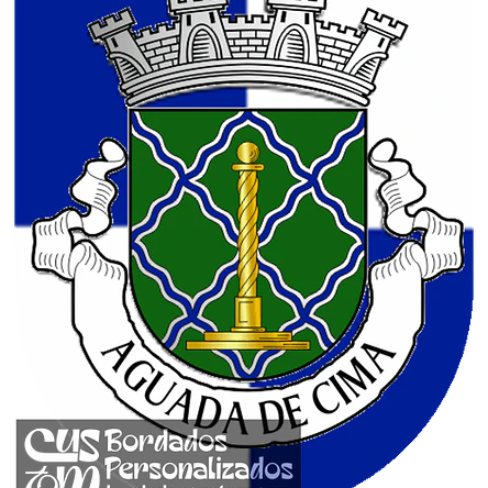 Emblema Bordado Freguesia de Aguada de Cima (Águeda, Aveiro) 1