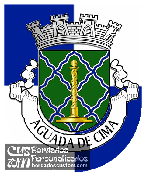 Emblema Bordado Freguesia de Aguada de Cima (Águeda, Aveiro)
