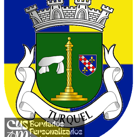 Emblema Bordado Freguesia de Turquel (Alcobaça, Leiria) 1